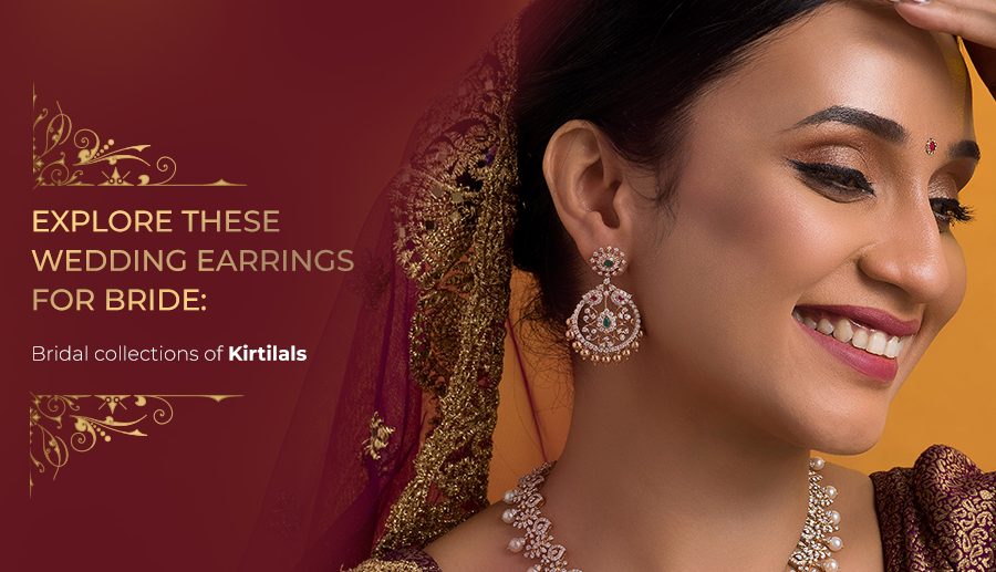 Explore the wedding earrings for bride